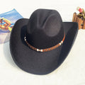 Chapeau de cowboy Woolen pour hommes