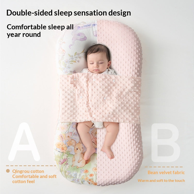 Lit-en-Bed bébé nouveau-né anti-pression tapis de couchage et nid pour bébés