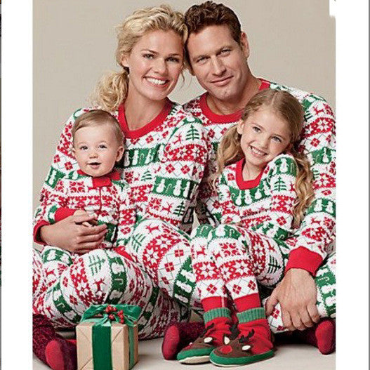 Christmas mode occasional parent child wear