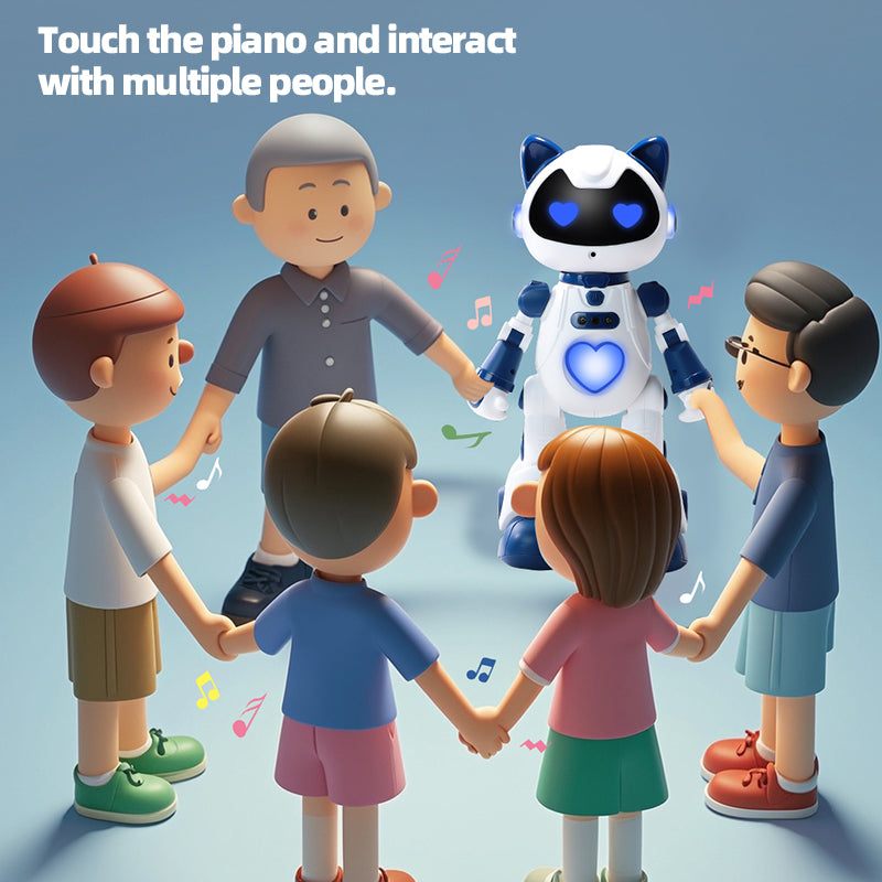 Programmation intelligente Gesture Induction Robot Spray Lampe Respirante Cool Jouets pour enfants