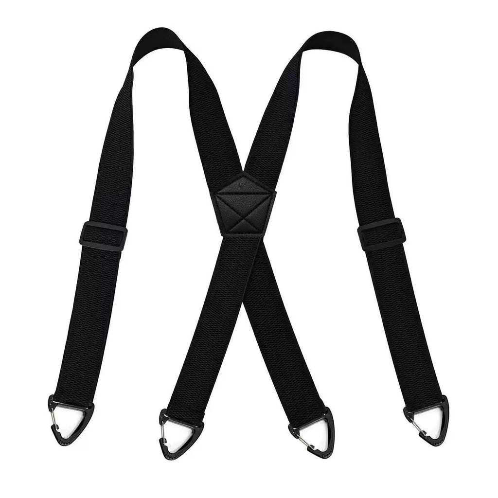 Boucle en plastique 4-hook Britishstyle Unisex X bracelet Suspenders 4 Cm WideVintage élastique Brac