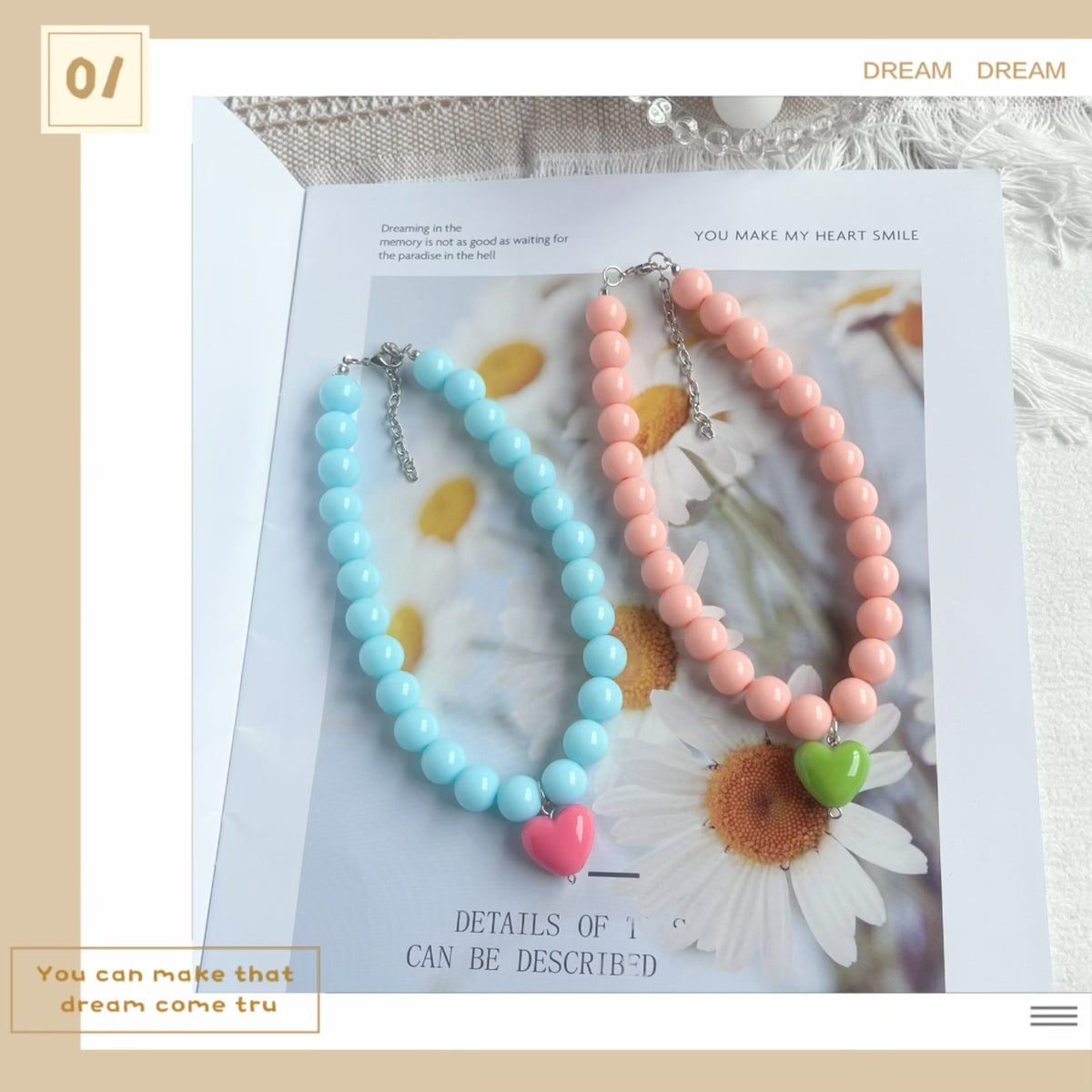 Collier avec un chat