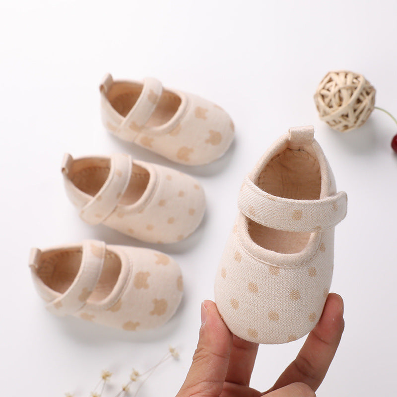 Chaussures pour tout-petits en coton antidérapant