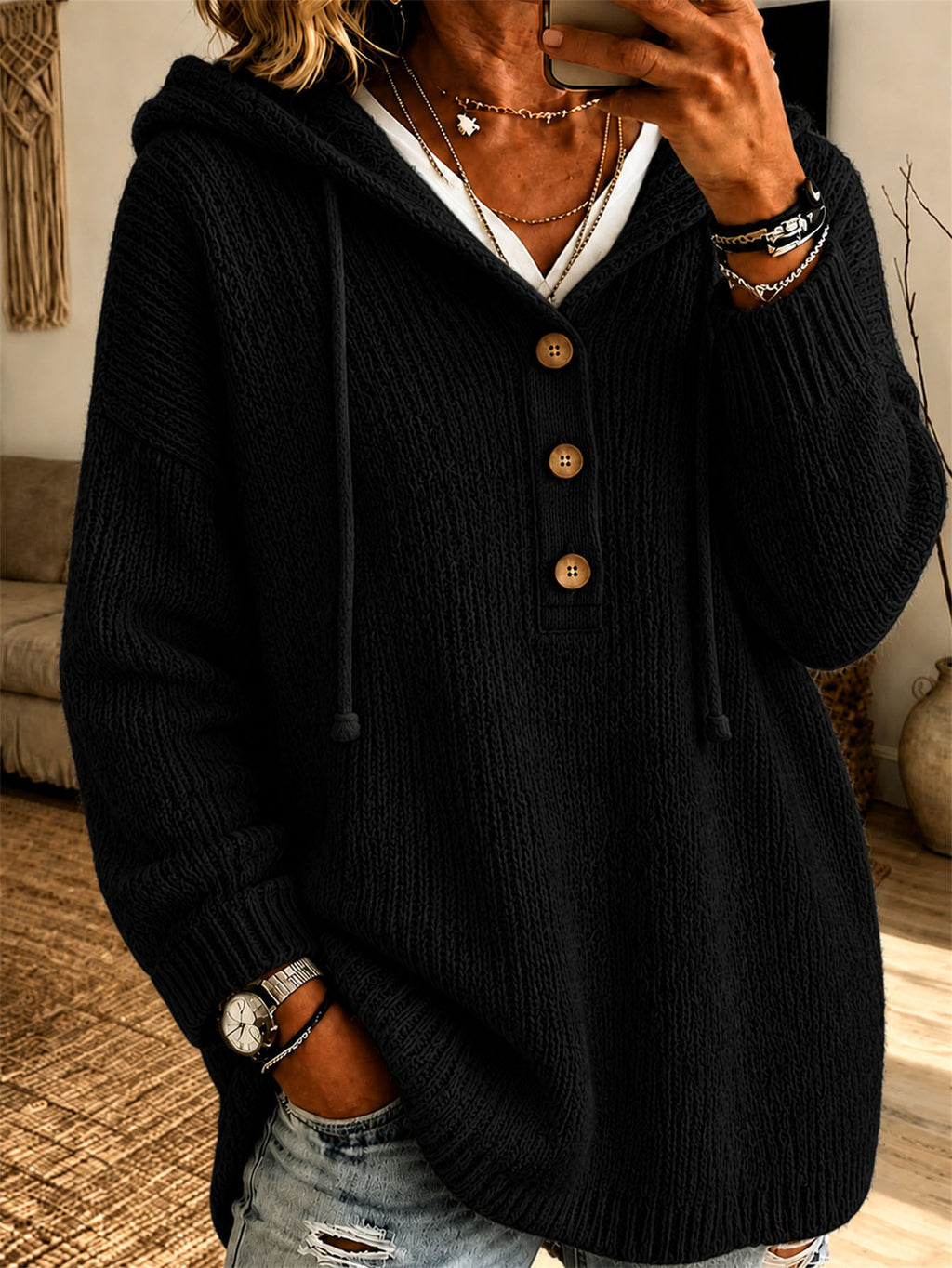 Polyester blouse