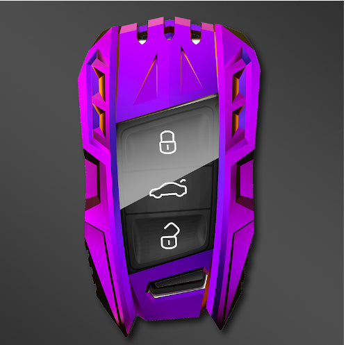 Metal Mecha Golf Auto Key Shell Ensembles de Shell de protection