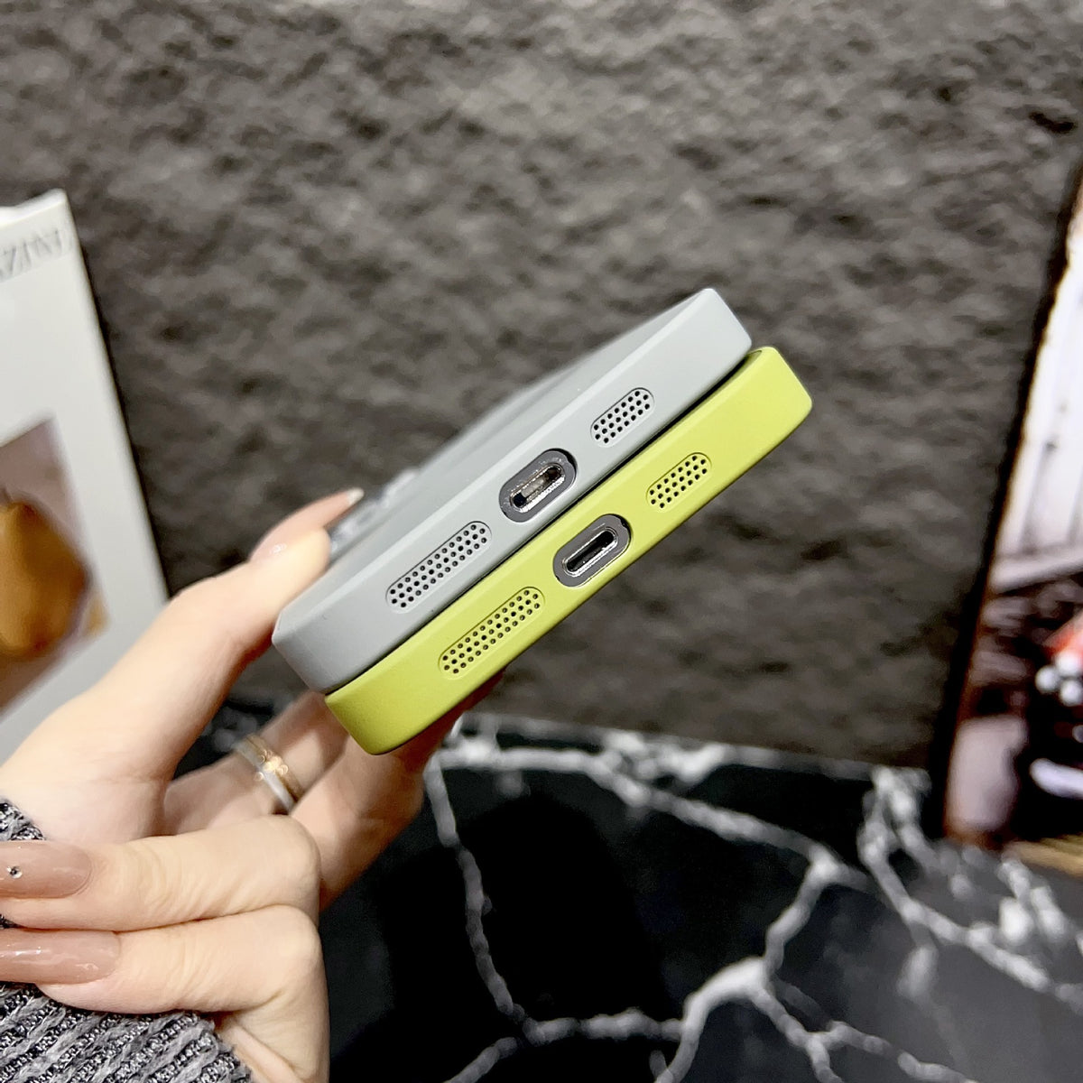 Coque de téléphone cristal Lentille Protecteur
