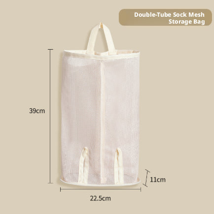 Sac de rangement de chaussettes-double cylindre-1 pièce