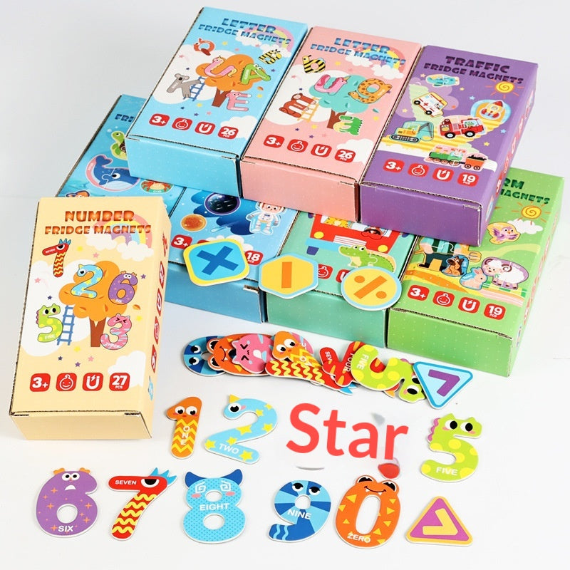 Jouet de puzzle magnétique pour la petite enfance