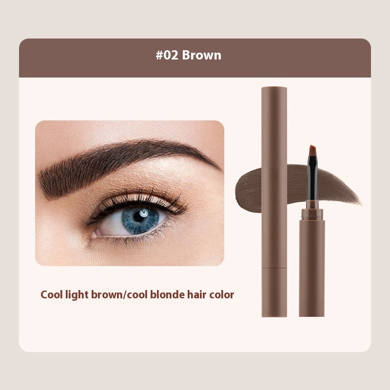 Façonner la couleur naturelle Rendering Double-tête crème sourcils