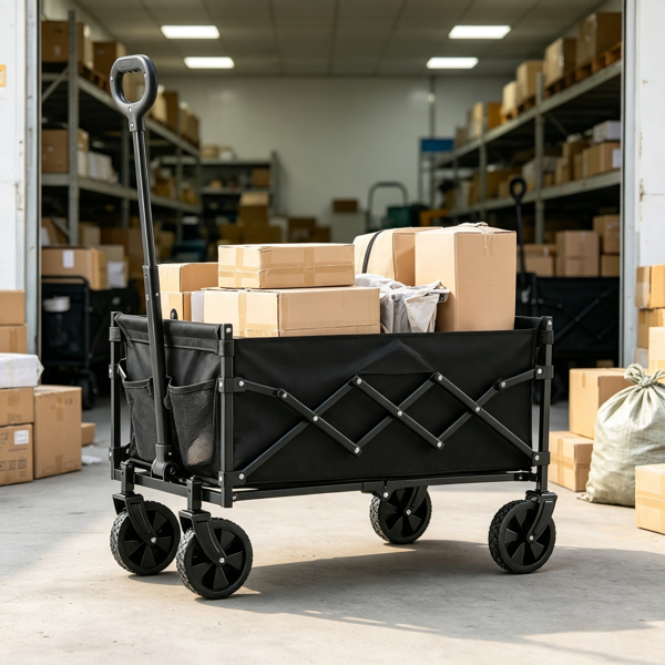 120L Chariot à pliage lourd 225 LBS