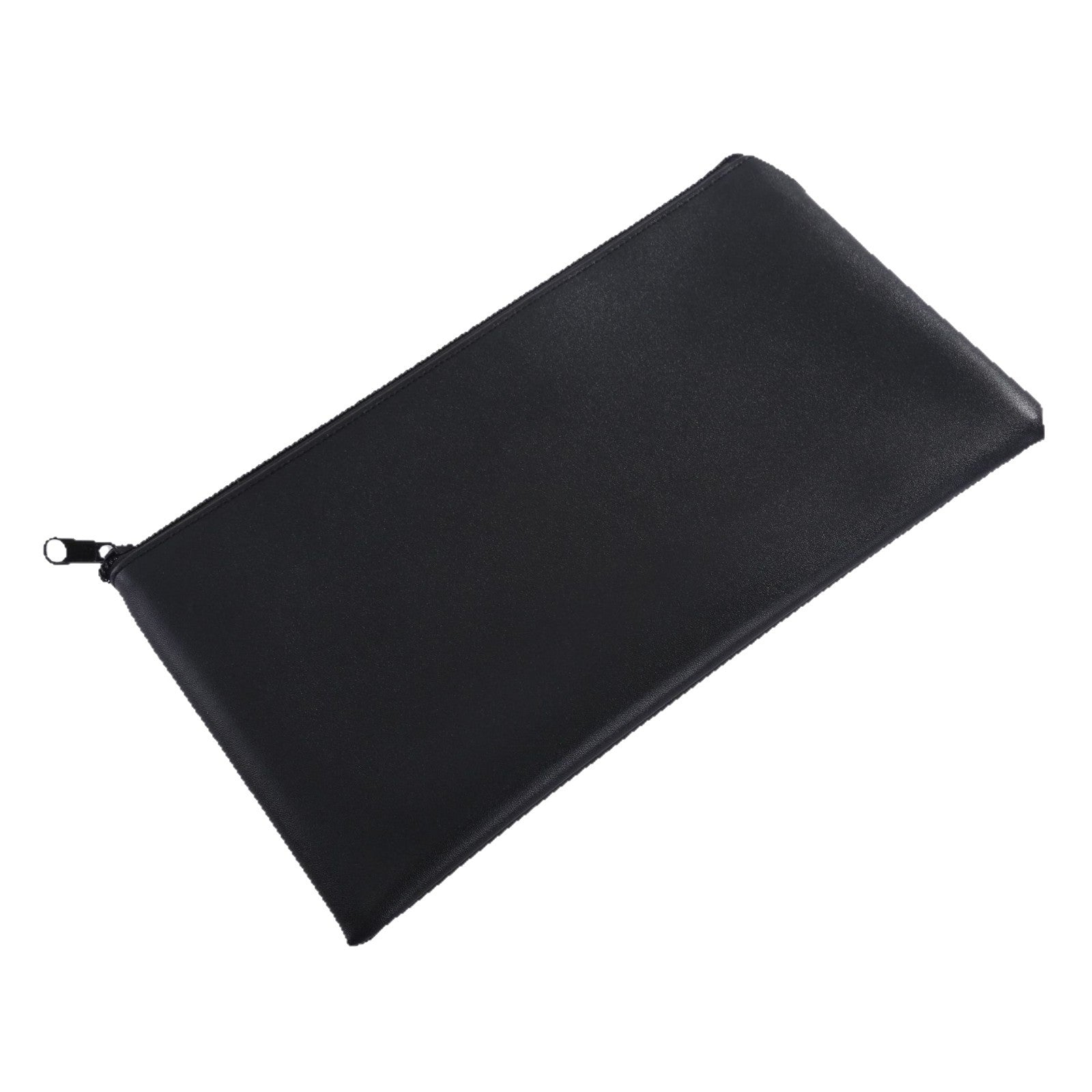 Sac de rangement minimaliste de poche zippée en cuir