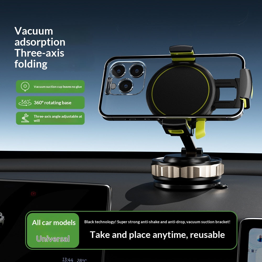 Support de navigation de voiture sous vide avec fixation magnétique anti-shake