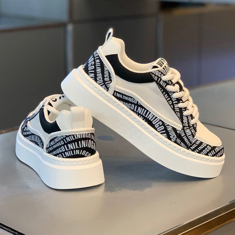 Bas épais résistant à l'usure Board Shoes Breathable Mode Casual Sneaker