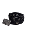 Character Cheval Carving Double Dragon métal boucle ceinture
