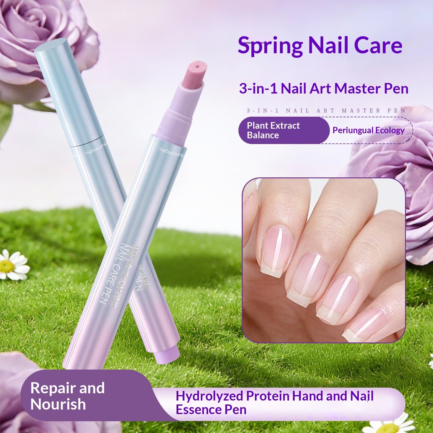 Stylo à ongles pour réparation Nourriture et polissage