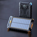 Banque de puissance solaire sans fil PD extérieur charge rapide ultra grande capacité 20000 mAh puissance ba