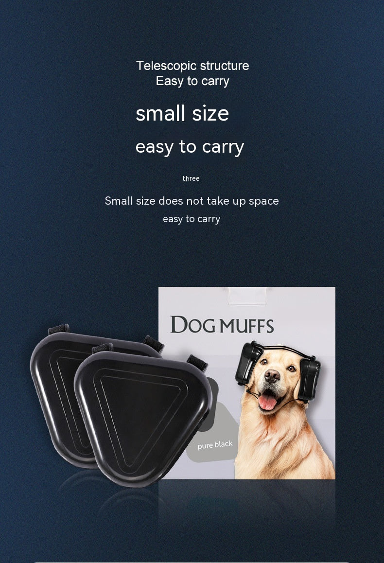 Anti-bruit chien Earmuffs chasse tir confortable protection réduction du bruit