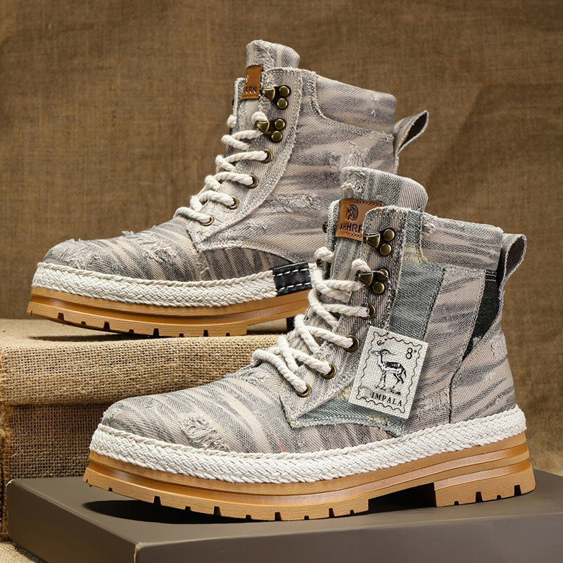 Denim d'automne haut de gamme pour hommes