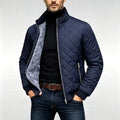 Veste de coton rembourrée diamantée pour hommes