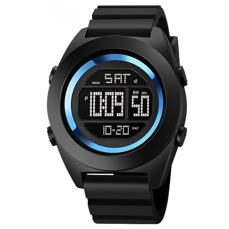Outdoor Mode Waterproof Multifonctional Sports Student Electronic Watch