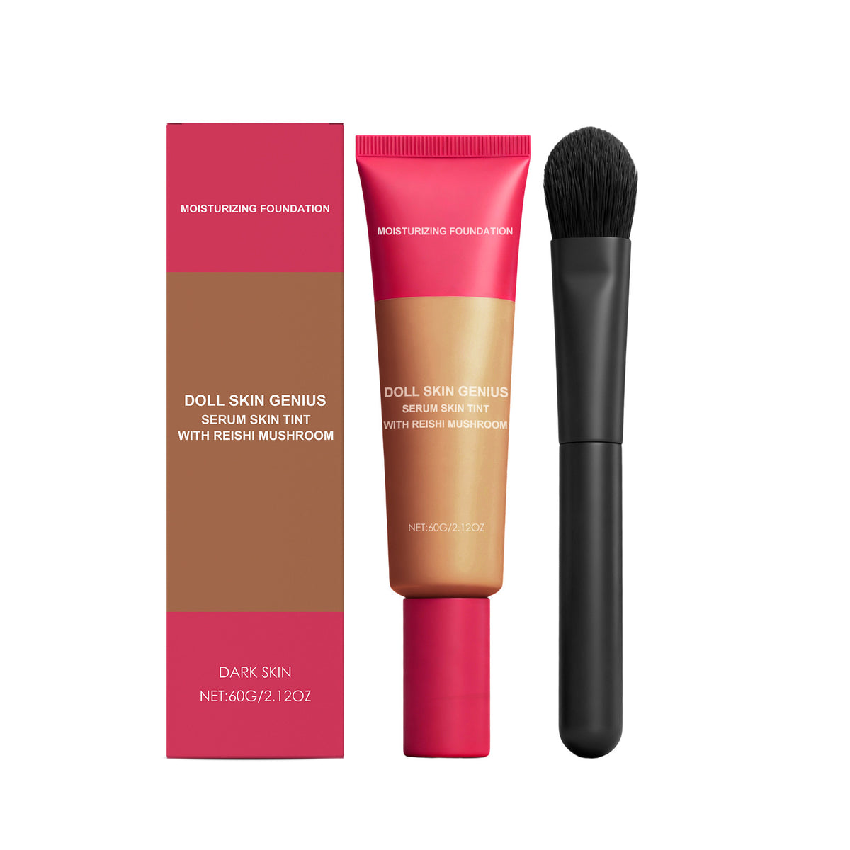 Fondation crème lumière et Matte clair