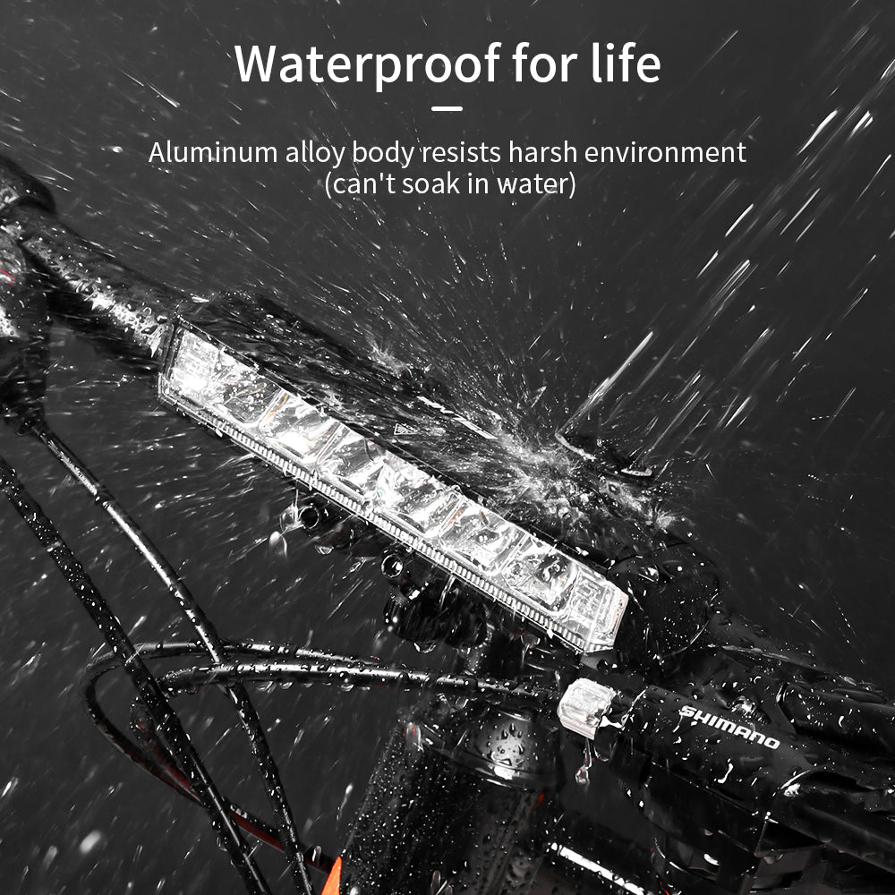 USB Night Riding lampe de poche avant vélo LED lumière de vélo lumière 4000mAh