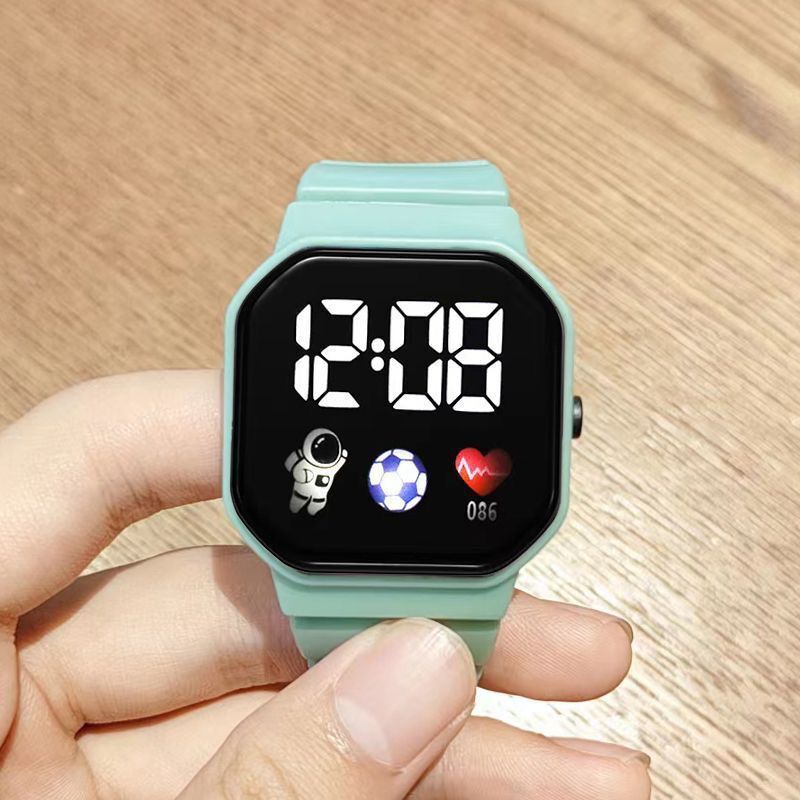 Sleek, Fashionable, Niche-design Montre numérique étanche