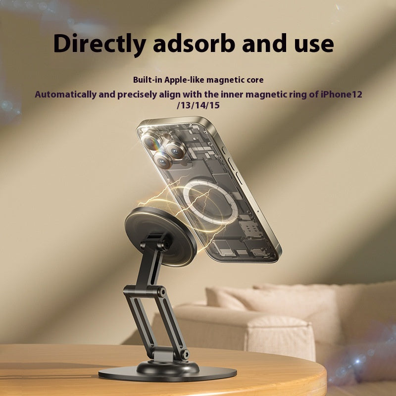 360 Rotation pliable Live Streaming Support de téléphone Bureau