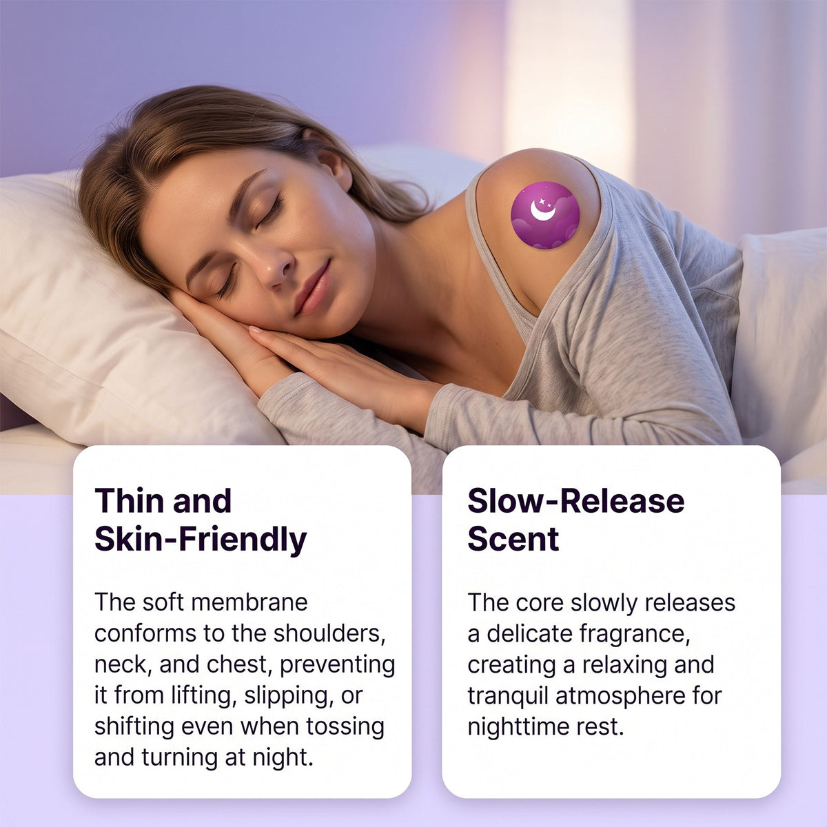 Soothing sleep patch