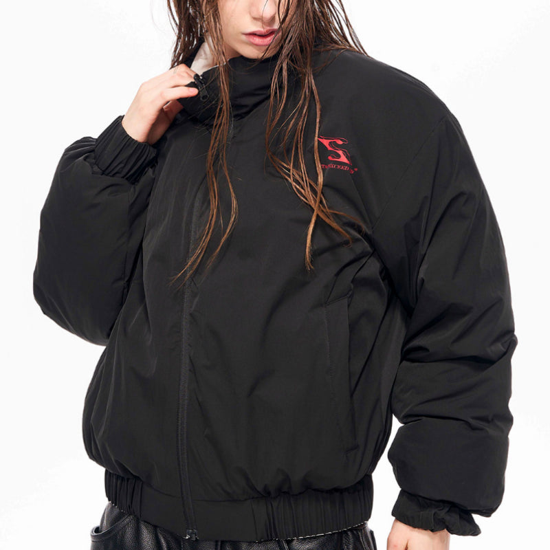 Veste de protection matelassée pour hommes avec un design imprimé