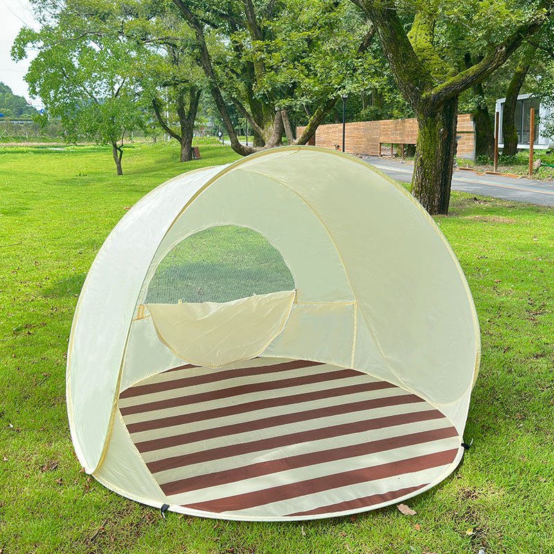Tente de plage Camping en plein air Protection solaire Tente pliante simple Tente ouverte rapide pour les intérieurs