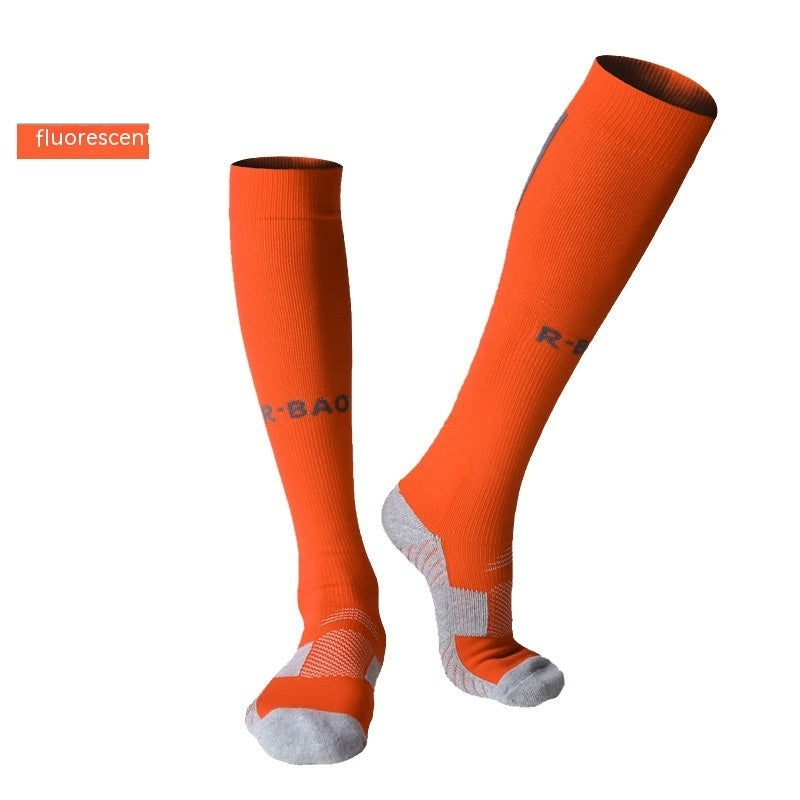 Serviette Bas Long Soccer Chaussettes Ankle Support Protection Calf