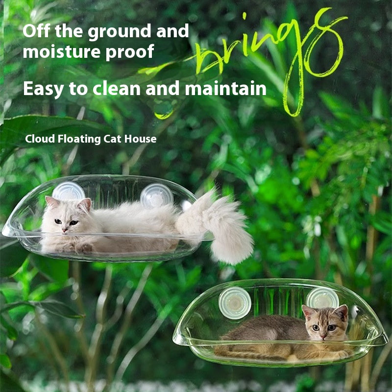 Cadre universel d'escalade de chat Fenêtre de chat Super Lit suspendu Swing Balcon côté lit Sle verre