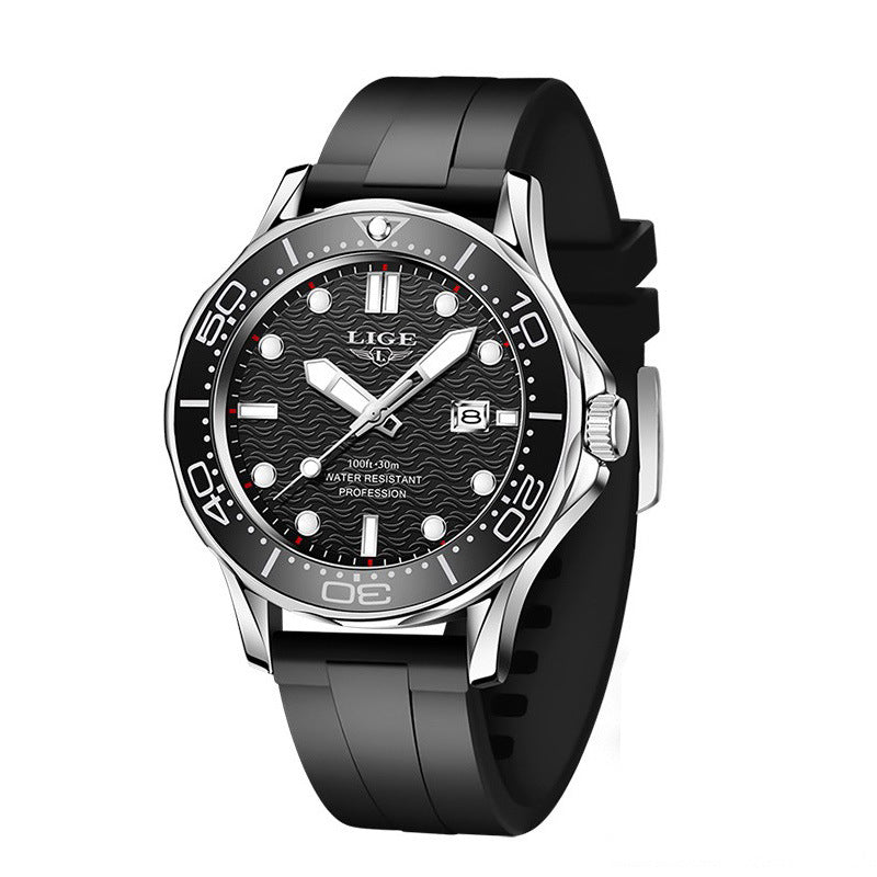Men's Waterproof Quartz Watch Luminous Dial