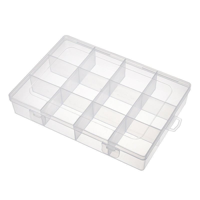 Accessoires de matériel de boîte de stockage 12 grilles