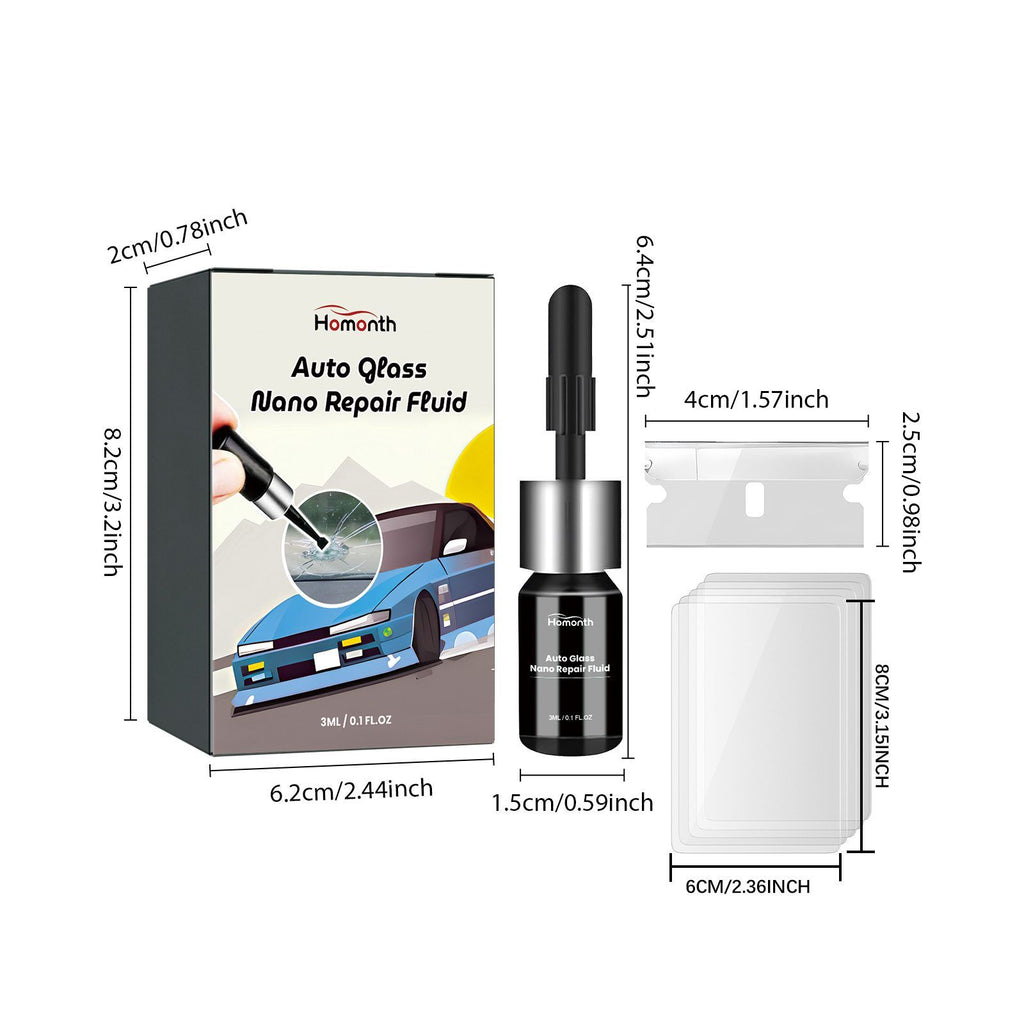 Kit de réparation de pare-brise en verre HOMONTH