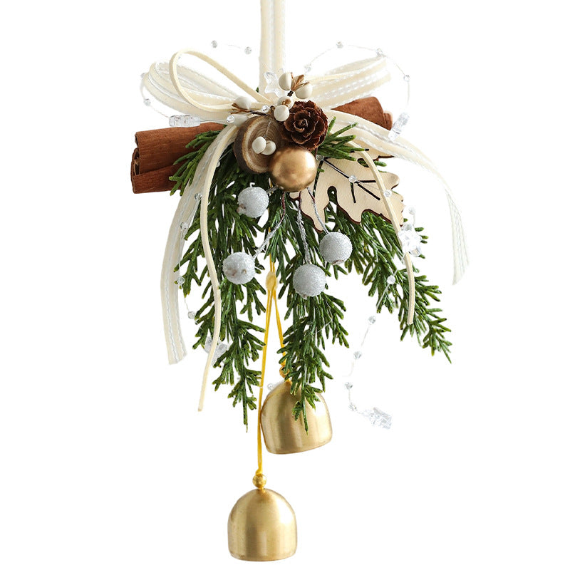Décorations de Noël Porte suspendu pendentif Bell