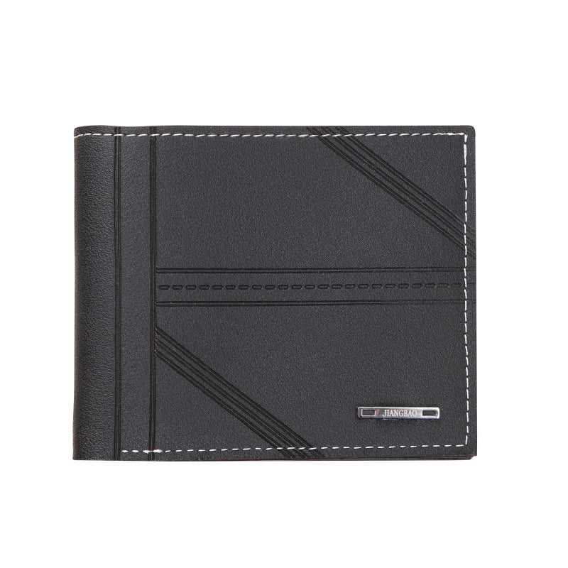 Portefeuille court élégant pour les hommes