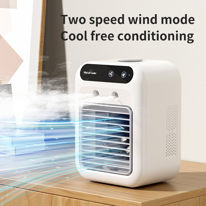Refroidisseur d'air portable avec ventilateur de petit bureau