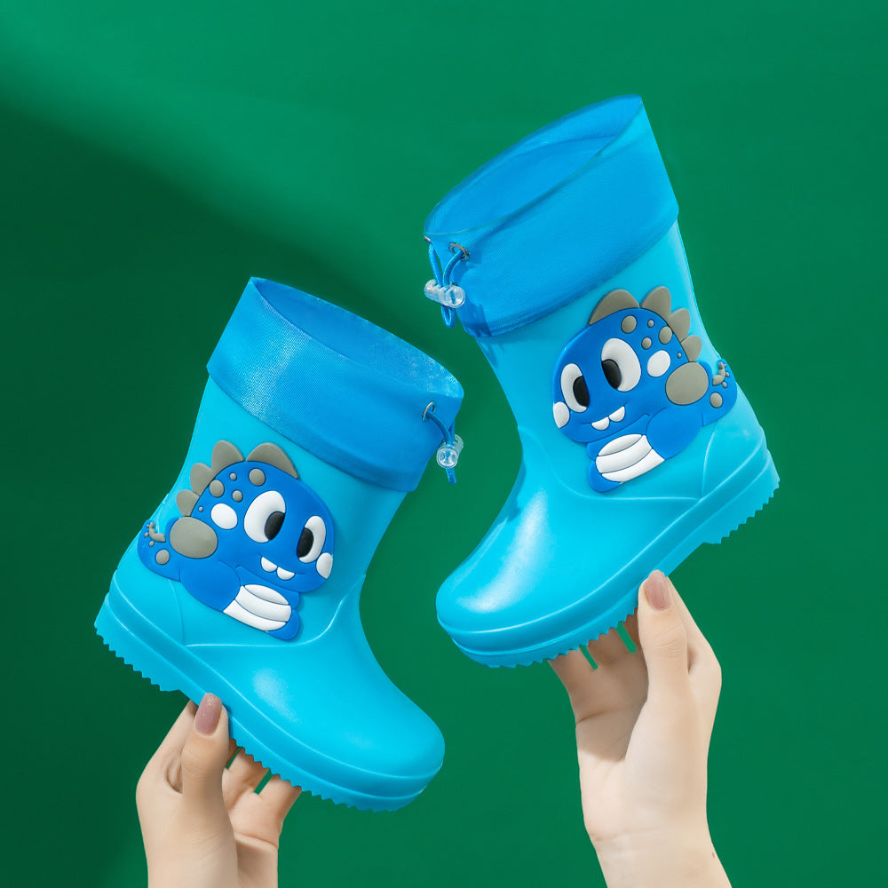 Bottes de pluie pour enfants Cartoon Waterproof Short Tube Rain Shoes