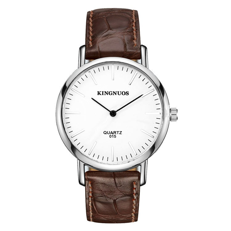 Bracelet en cuir élégant et minimaliste pour hommes et femmes