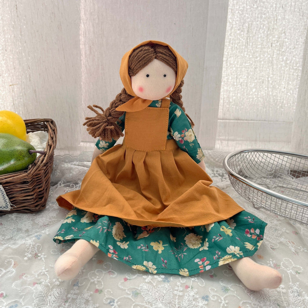 Robe de poupée de style coréen faite à la main mignon et doux pour les enfants