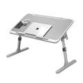 Table pliante sur lit-Light grey-56 * 32cm-Bookshelf + tiroir + USB-1 pack-Box