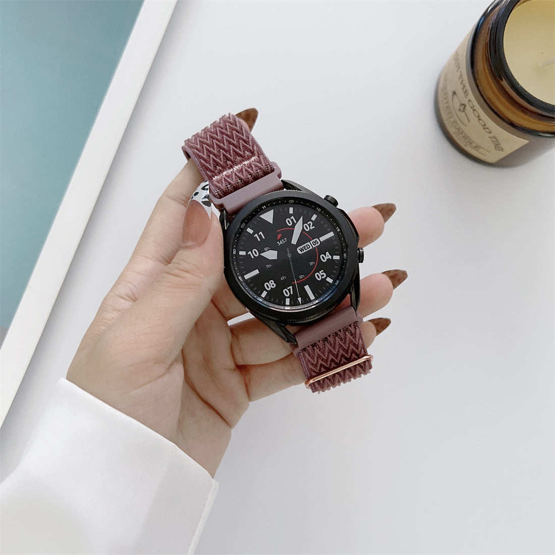 Bracelet simple en Nylon Loopback