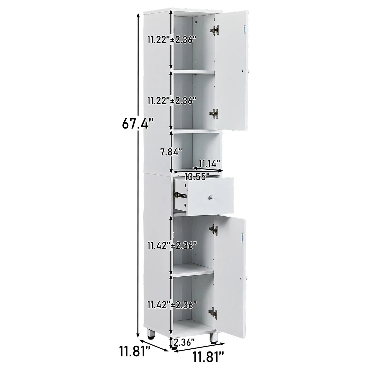 Panneau de particules blanc avec placage de mélamine