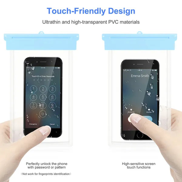 Etui universel IPX8 étanche à la poche de téléphone sac sec sous l'eau
