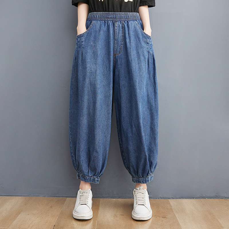 Jeans Drawstring de style européen