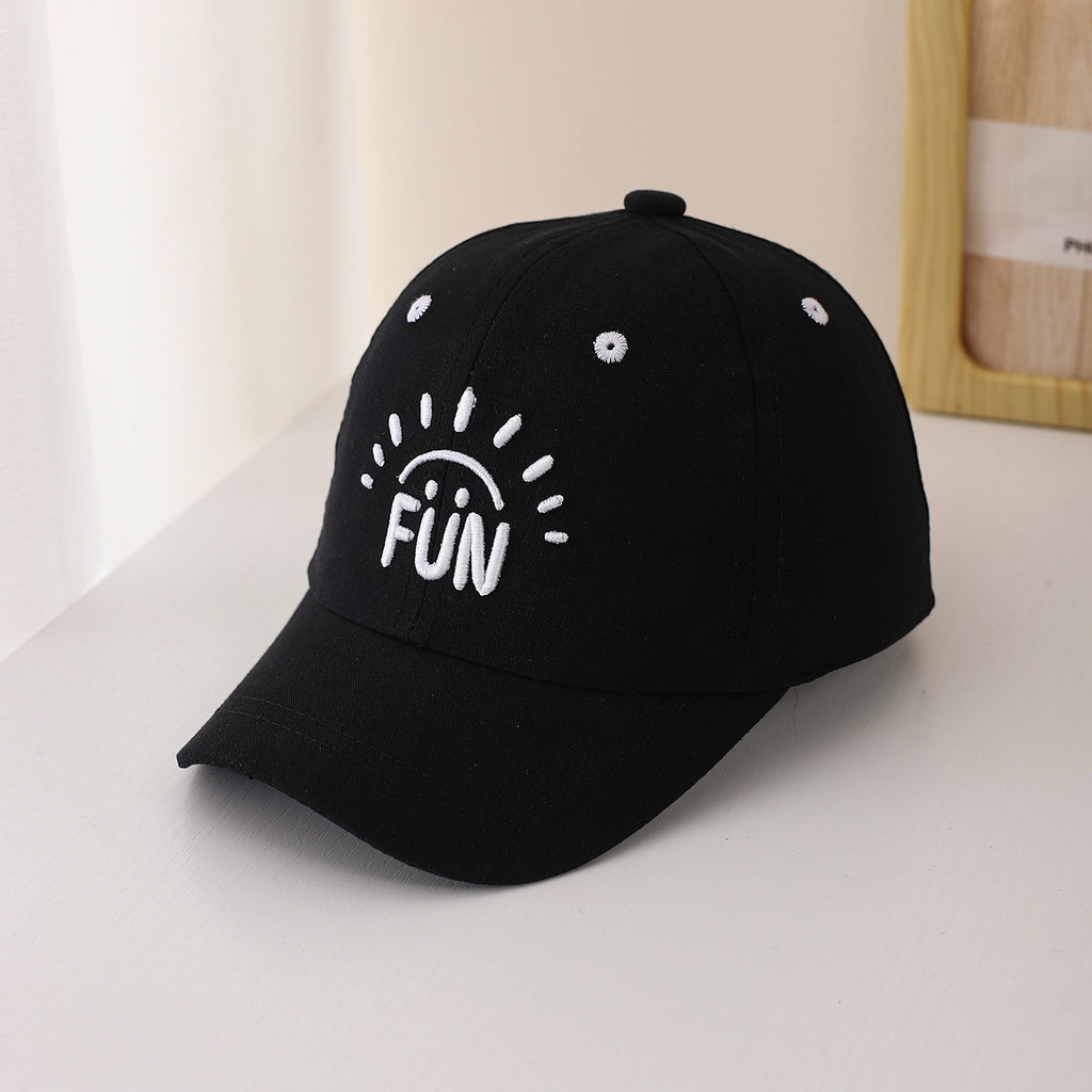 Lettre tridimensionnelle de couleur unique pour enfants Broderie solaire réglable Simple Casual B