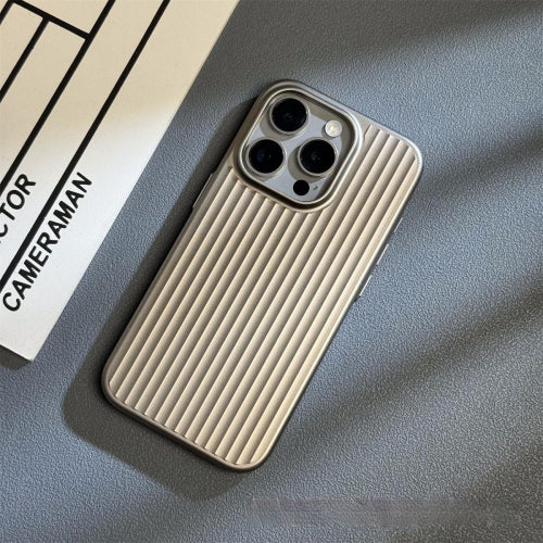 Corrugated Matte Electroplating Téléphone portable Shell Grosted Hard Shell