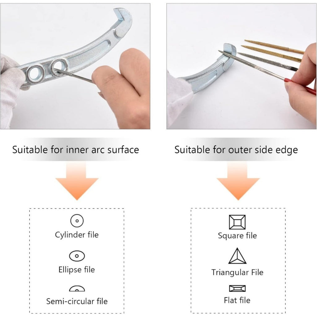4 Piece Precision Tool Set for Finishing Various Materials – Hand Tools